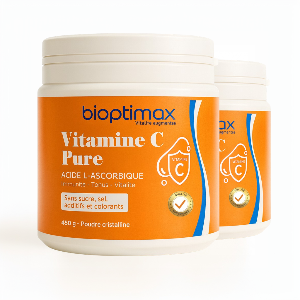 2 paquets vitamine C Bioptimax