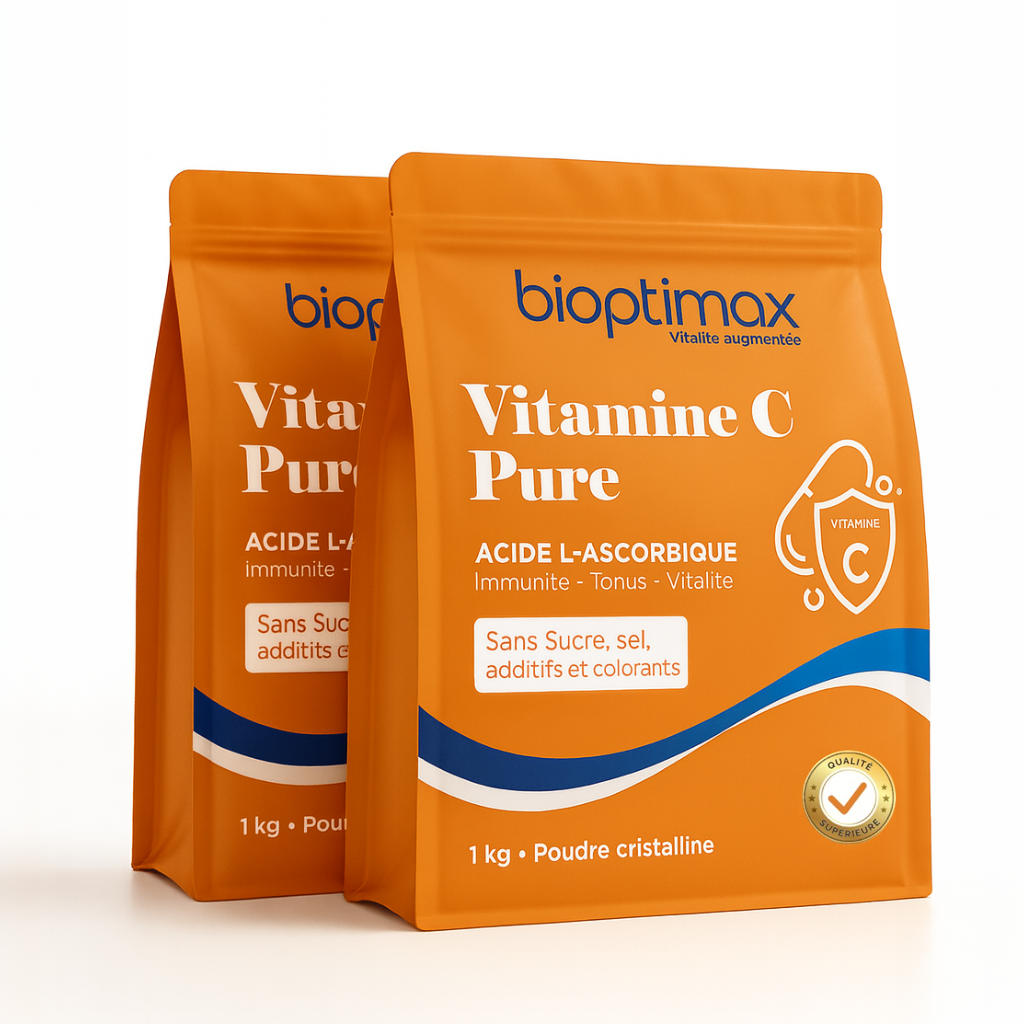 2 paquets vitamine C Bioptimax